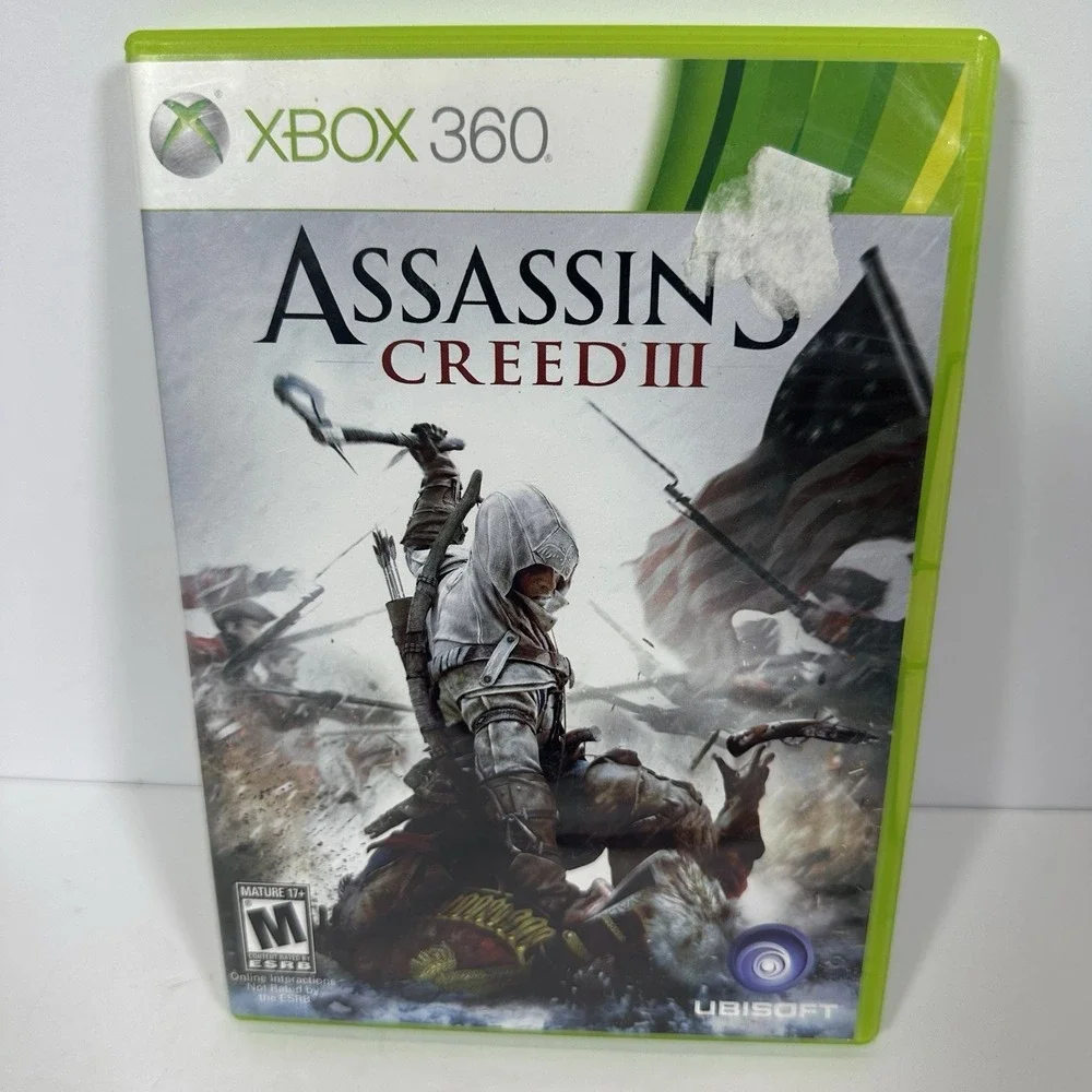 Assassin's Creed 3 III CIB W/ Manual - Xbox 360